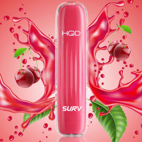 HQD Surv Nikotin kaufen bestellen online Cherry Kirsche heimisch fruchtig sauer erfrischend süß 