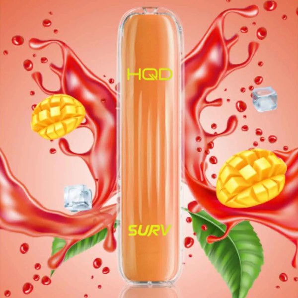 HQD Surv Nikotin kaufen bestellen online Ice Mango Eis Menthol erfrischend exotisch fruchtig sauer süß 