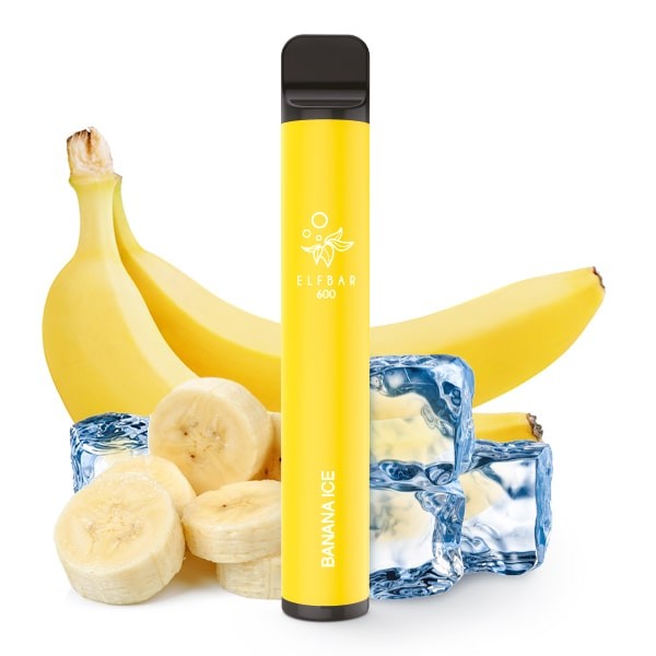Elf Bar 600 Einweg E-Zigarette Dampfer Vape Einweg Banana Ice Banane Eis erfrischend süß exotisch kaufen bestellen online