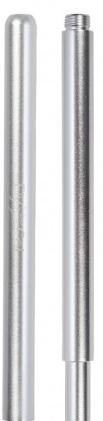 FlyCol Aluminium Mundstück 2 Teilig (Silber)