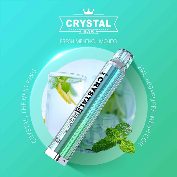 SKE Crystal Bar 600 Einweg kaufen bestellen online Fresh Menthol Mojito erfrischend Getränk 