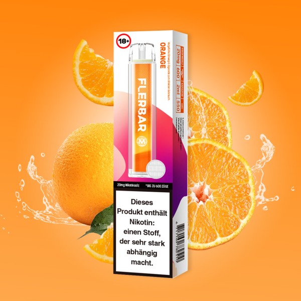 FlerBar 600 – Orange – 20mg/ml
