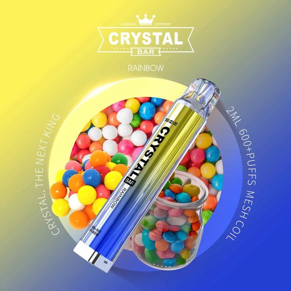 SKE Crystal Bar 600 Einweg Vape Rainbow Skittles Süßigkeit kaufen bestellen online