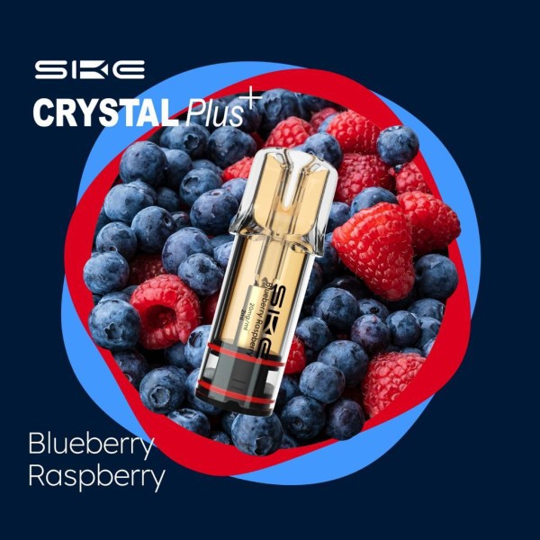 Crystal Plus Pods - Blueberry Raspberry - 2 Stück - 2% Nikotin