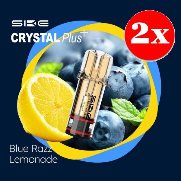 Crystal Plus Pods Blue Razz Lemonade - Blaue Himbeere Limonade - mit Nikotin