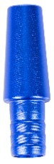 Universaler Schlauchanschluss Adapter aus Aluminium (Blau)