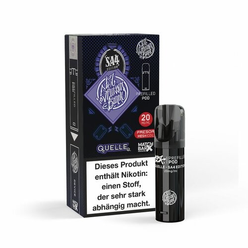 187 Strassenbande Pods E-Zigaretten Vape Shisha 20mg Nikotin Quelle SA4