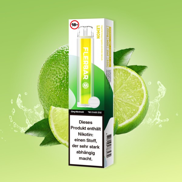 FlerBar 600 – Lemon – 20mg/ml