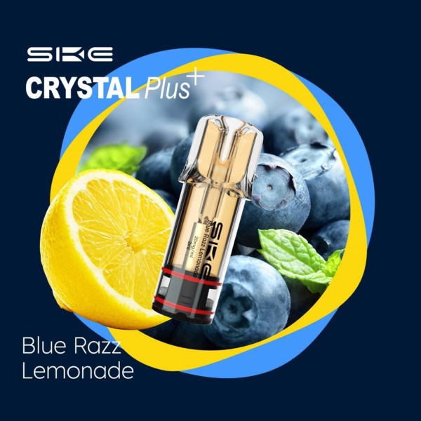 Crystal Plus Pods - Blue Razz Lemonade - 2 Stück - 2% Nikotin