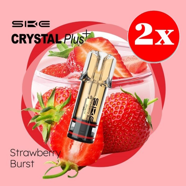 Crystal Plus Pods Strawberry Burst - Erdbeere - mit Nikotin