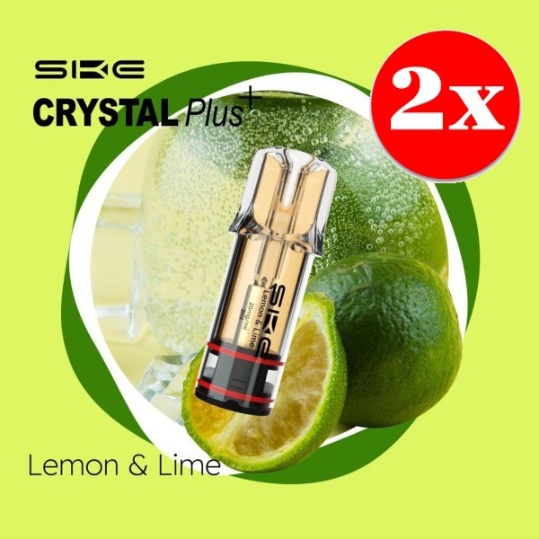 Crystal Plus Pods Lemon Lime - Zitrone Limette - mit Nikotin
