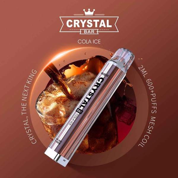 SKE Crystal Bar 600 Einweg Cola Ice Eis erfrischend süß kaufen bestelllen online Erfrischungsgetränk