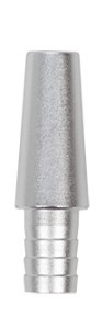 Universaler Schlauchanschluss Adapter aus Aluminium (Silber)