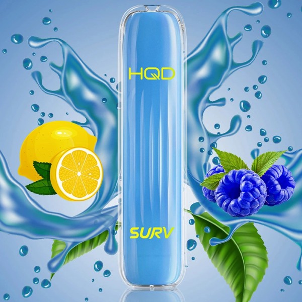 HQD Surv Blue Razz Lemon Nikotin kaufen bestellen online Blaubeere Himbeere Zitrone sauer heimisch beerig fruchtig süß