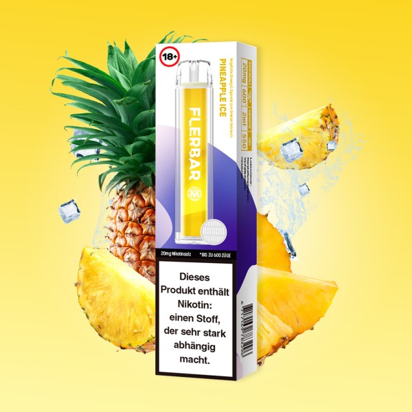 FlerBar 600 – Pineapple Ice – 20mg/ml