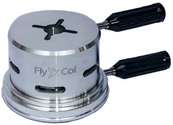 FlyCol Smokebox für Shisha praktisch und klein für eine Kohle für gängige Köpfe Preiswert