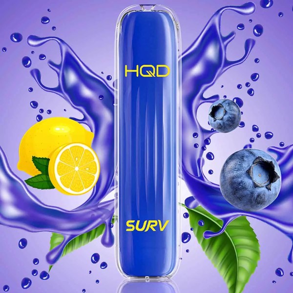 HQD Surv Blueberry Lemonade Nikotin Blaubeere Zitrone Limonade erfrischend sauer süß fruchtig beerig exotisch kaufen bestellen online