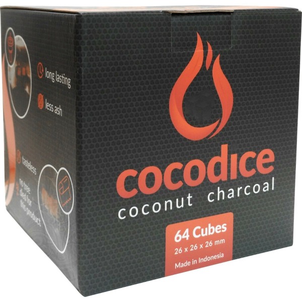 Aladin Shisha cocodice Kohle 1 kg kaufen bestellen günstig billig Hookah4Bros Kokos Kokosnuss Schale Natur hochwertig