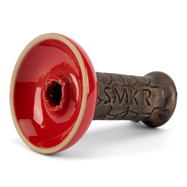 SMKR Basics COKA Bowl Schüssel Phunnel Rot Red glasiert hochwertig keramik kaufen bestellen online günstig billig Shisha Hookah Wasserpfeife