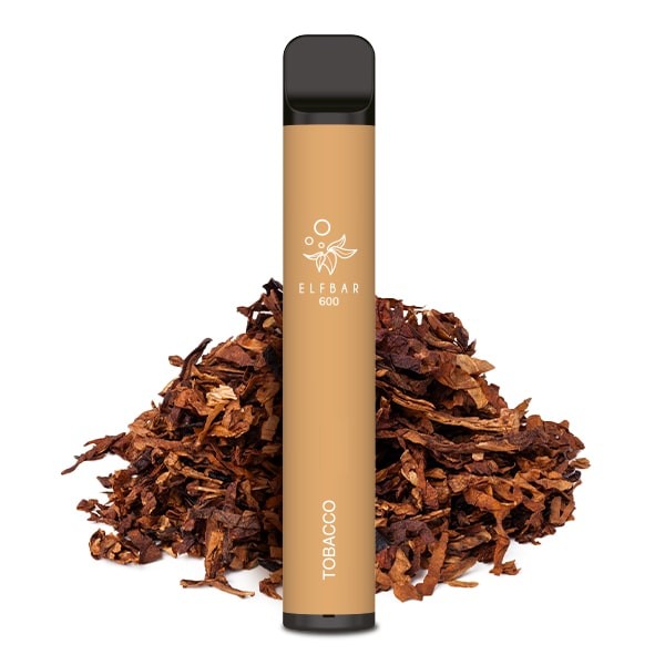 Elf Bar 600 Einweg E-Zigarette e Vape Tobacco Tabak Nikotinfrei kaufen bestellen online würzig rauchig 0 mg 0mg